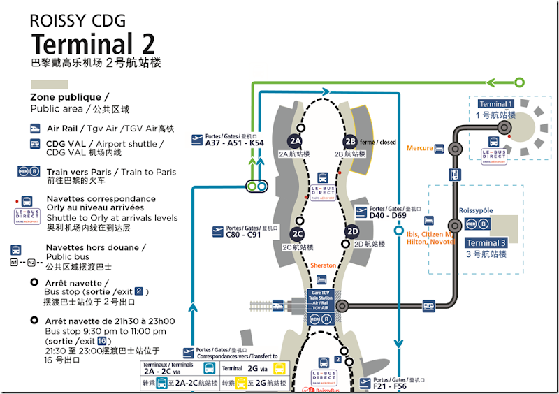 2017–02 有夠難找的 巴黎戴高樂機場轉機須知 長榮轉法航 第一轉第二航廈   機場懶人包 - 這裡胡說 JL TALKS