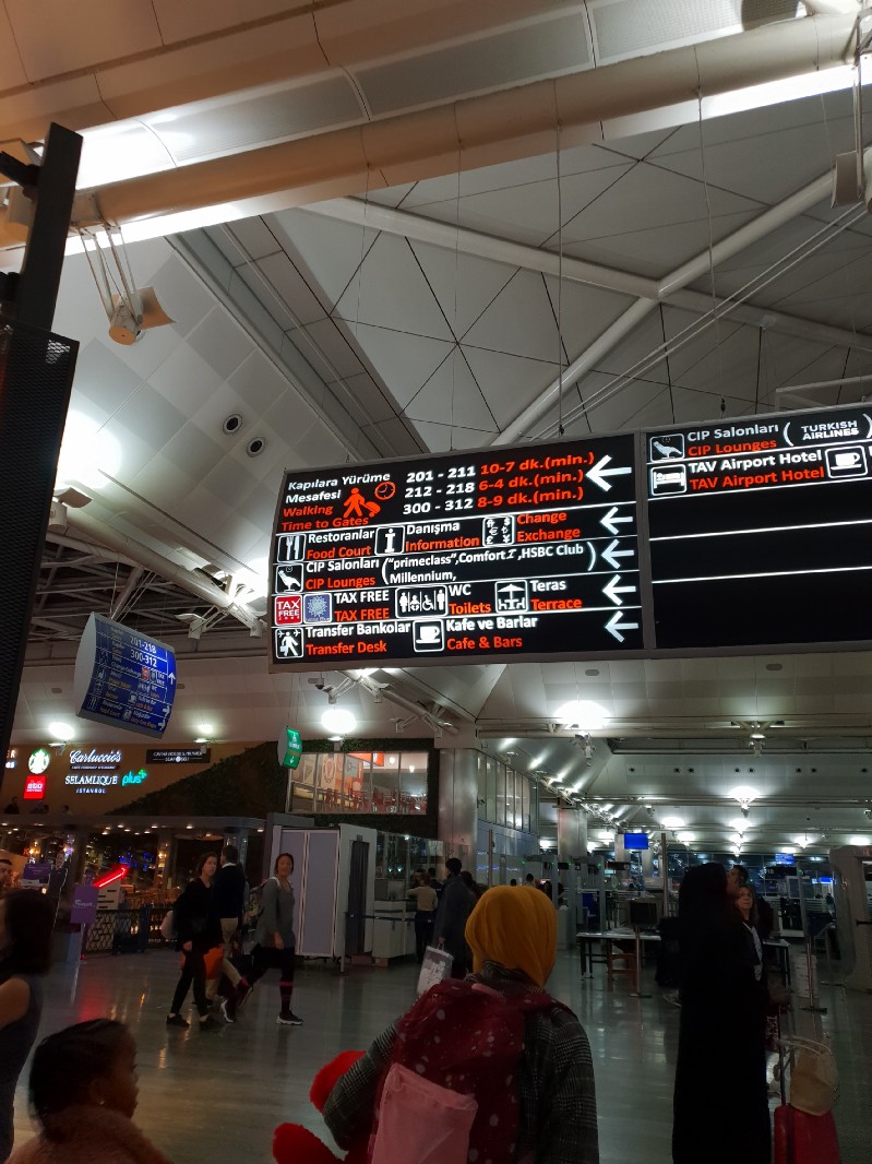 土耳其航空 777/738 商務艙紀錄 TPE-IST-AGP 馬拉加 伊斯坦堡 2019：伊斯坦堡機場
