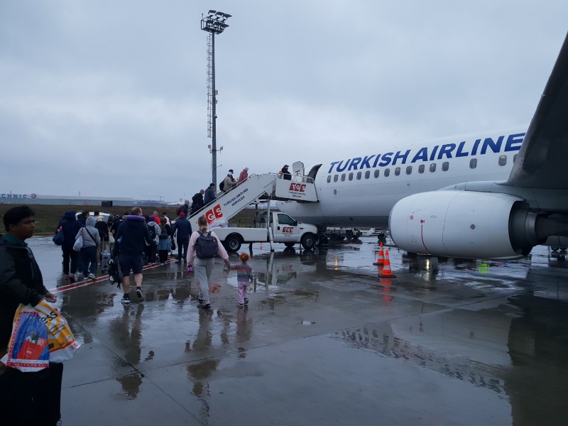 土耳其航空 777/738 商務艙紀錄 TPE-IST-AGP 馬拉加 伊斯坦堡 2019：第二段的飛行是IST到AGP