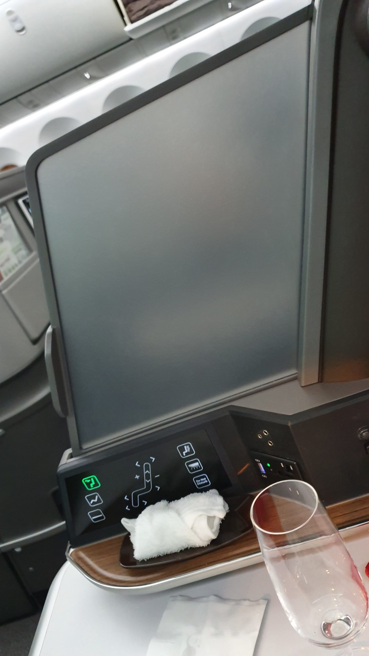 這個座椅的設計有很大片的隔板可以提供比較高的隱密性 這個座椅的設計有很大片的隔板可以提供比較高的隱密性