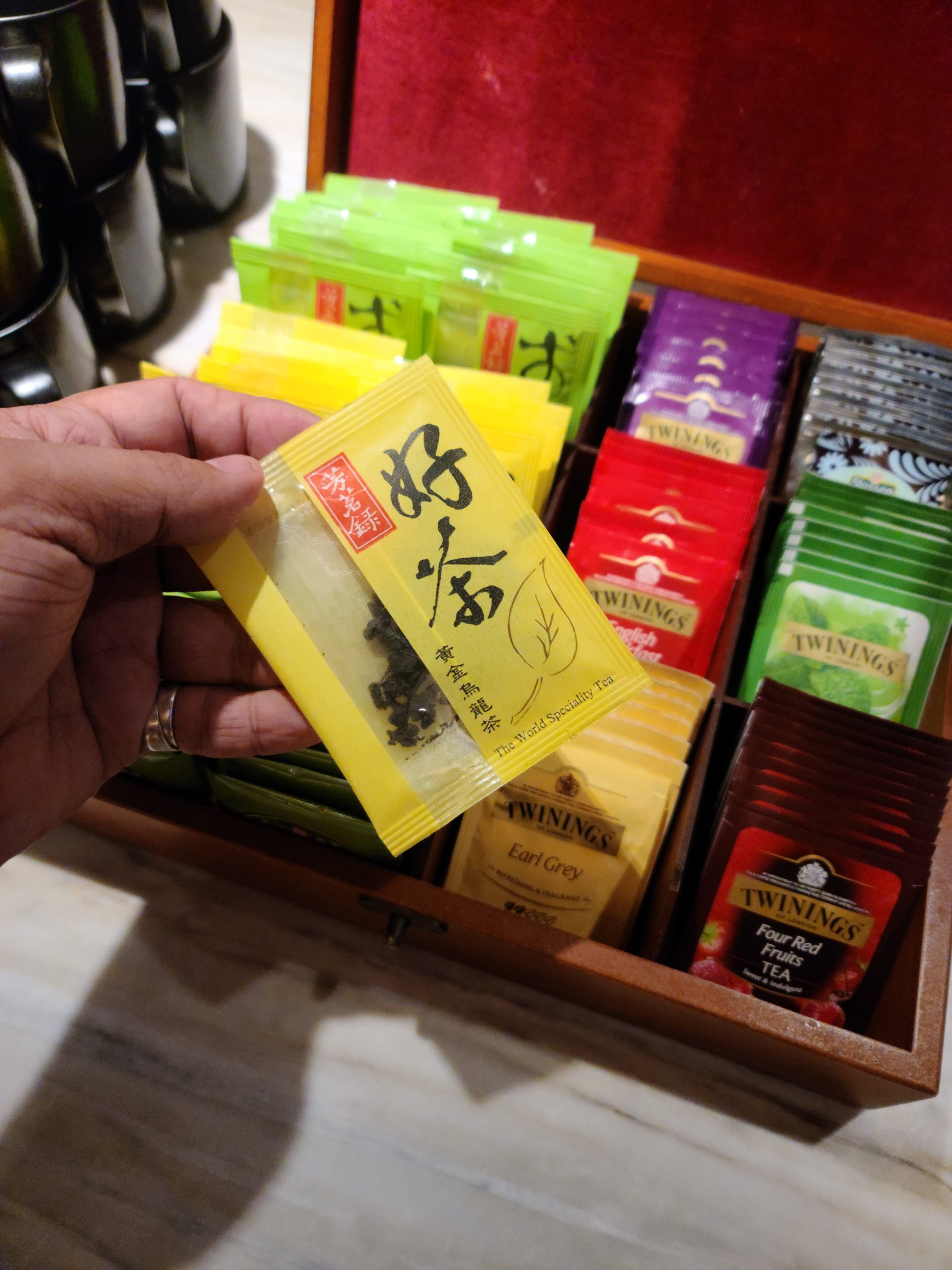 原葉茶也是我看細節的一個標準