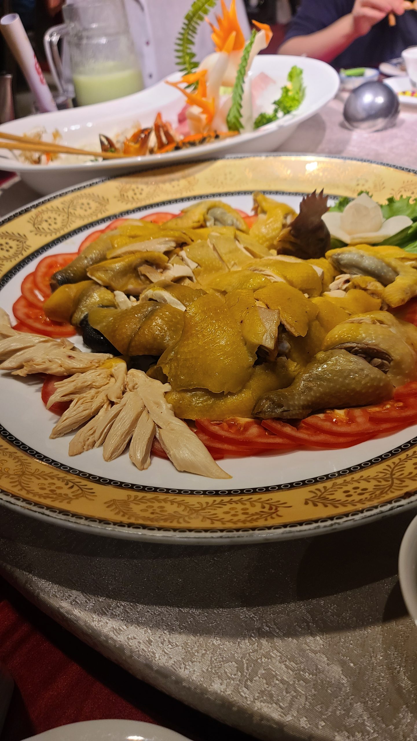 宜蘭渡小月 一碗充滿故事的雞湯 三代同堂老菜圃蘿蔔雞湯：宴席桌菜-1