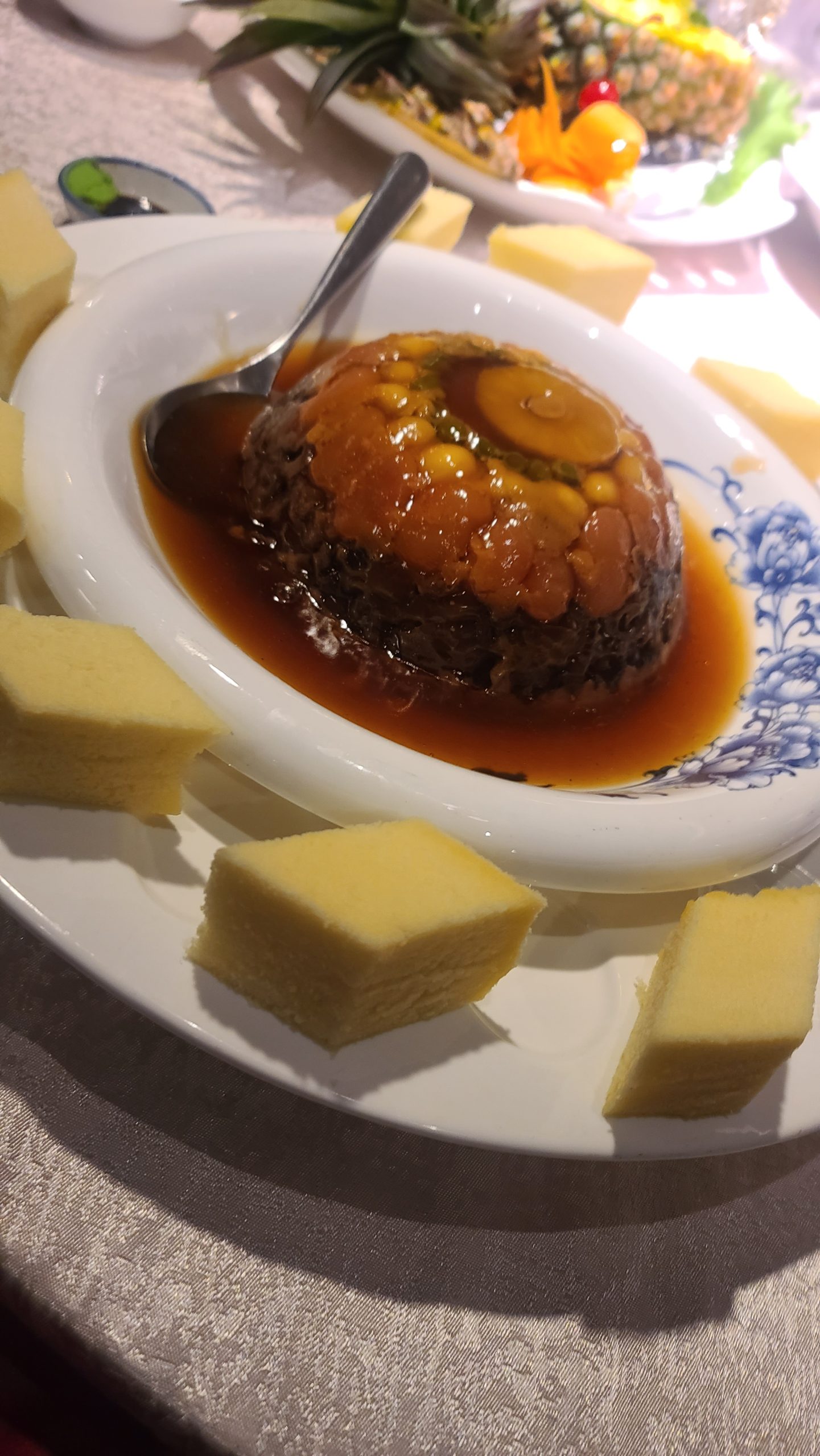 宜蘭渡小月 一碗充滿故事的雞湯 三代同堂老菜圃蘿蔔雞湯：宴席桌菜-1