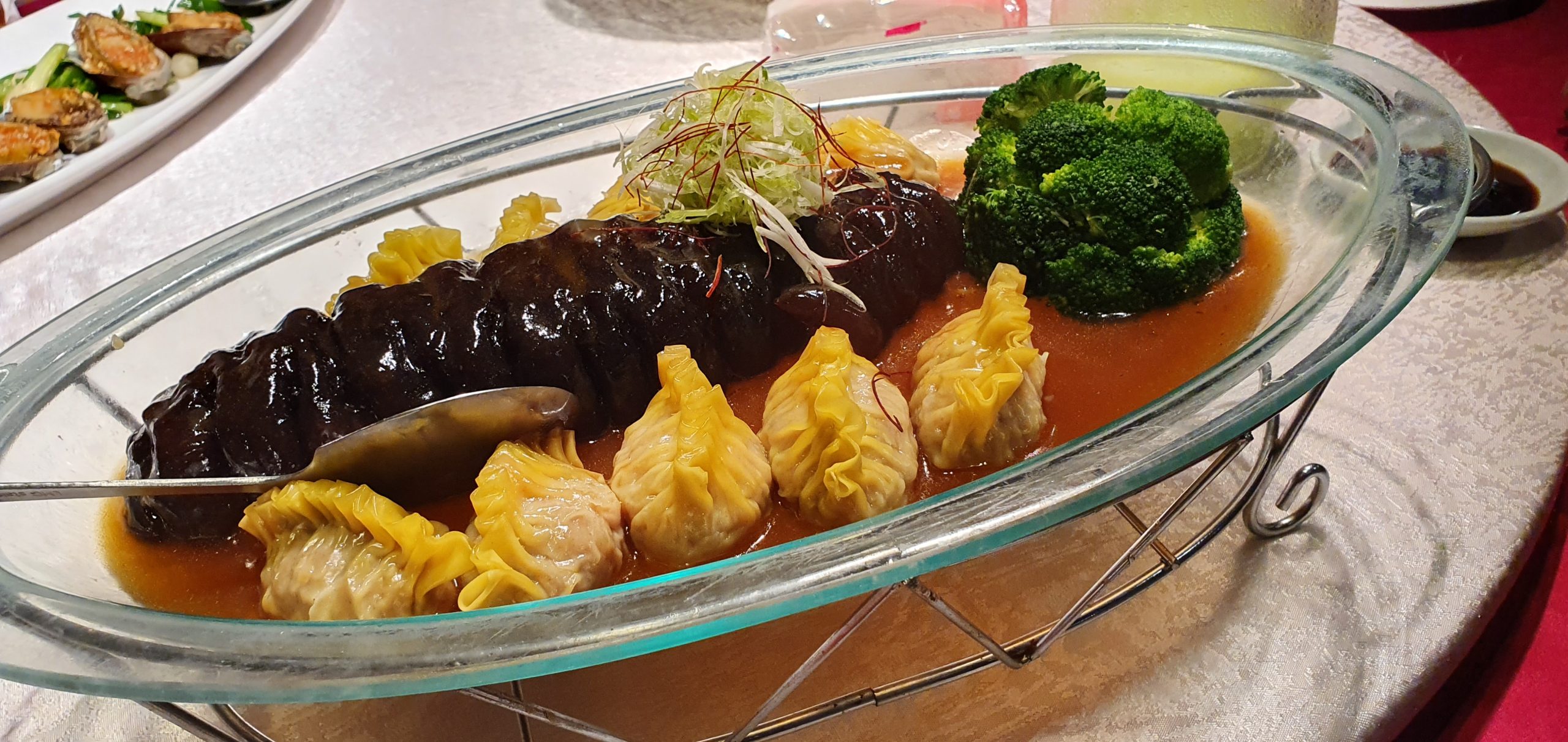 宜蘭渡小月 一碗充滿故事的雞湯 三代同堂老菜圃蘿蔔雞湯：宴席桌菜-2 另外一次的菜色
