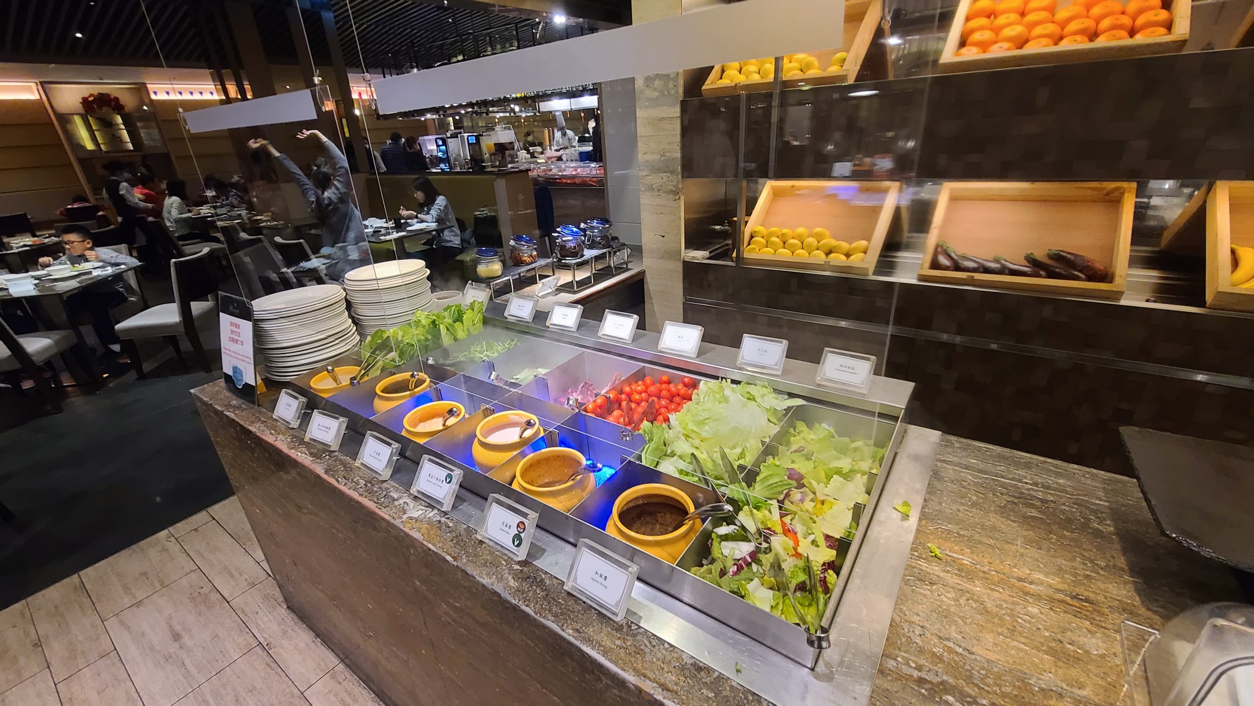 華信環台飛行 Day 5 飯店 台中金典酒店 / 第六市場：餐點