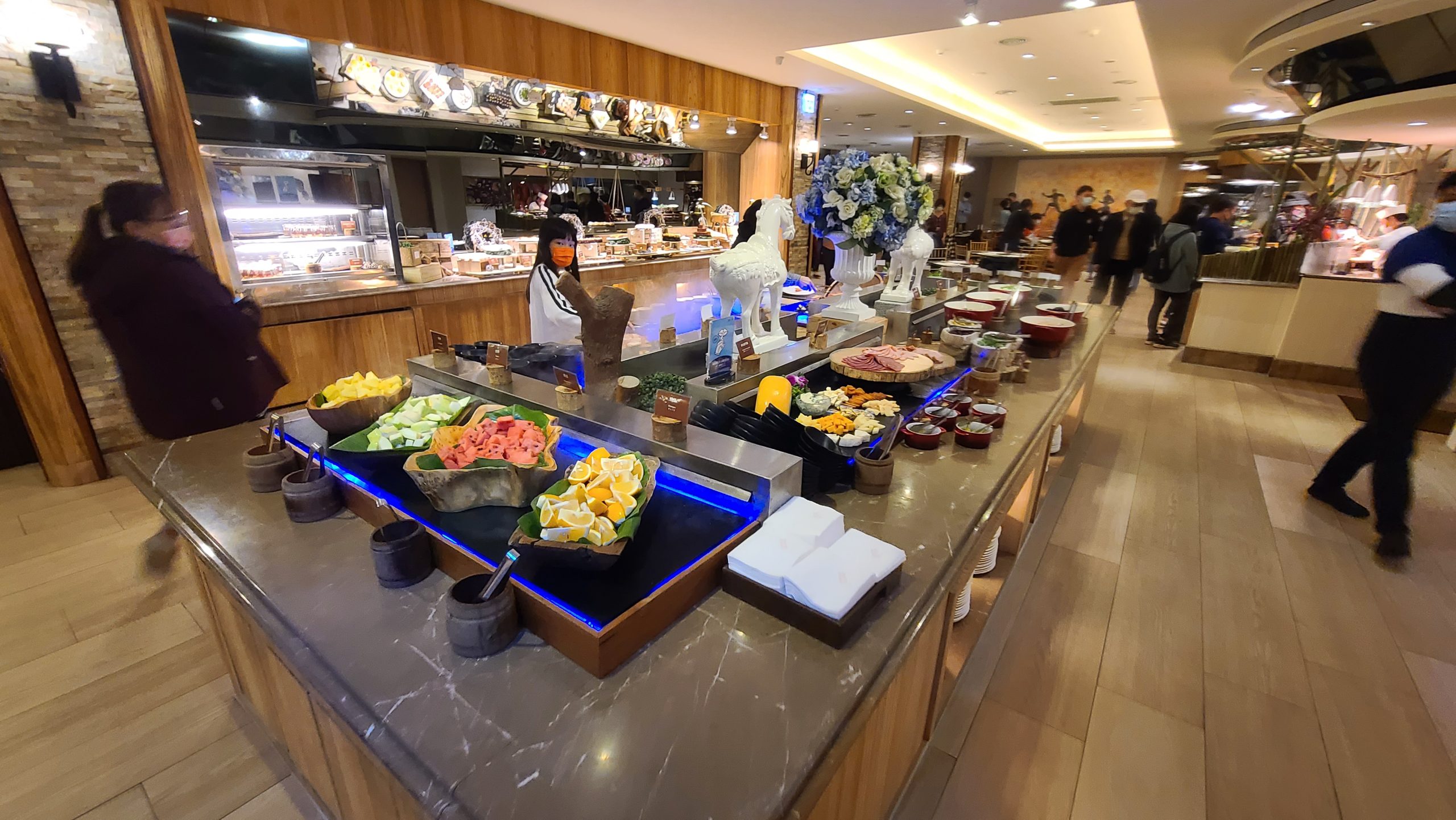 華信環台飛行 Day 2 飯店 花蓮翰品酒店 看的到小用心的經典飯店：自助餐點