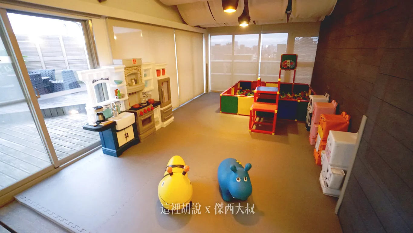 台北亞都麗緻 連棉被都有故事的一間飯店：頂樓空間 還有小孩放電空間