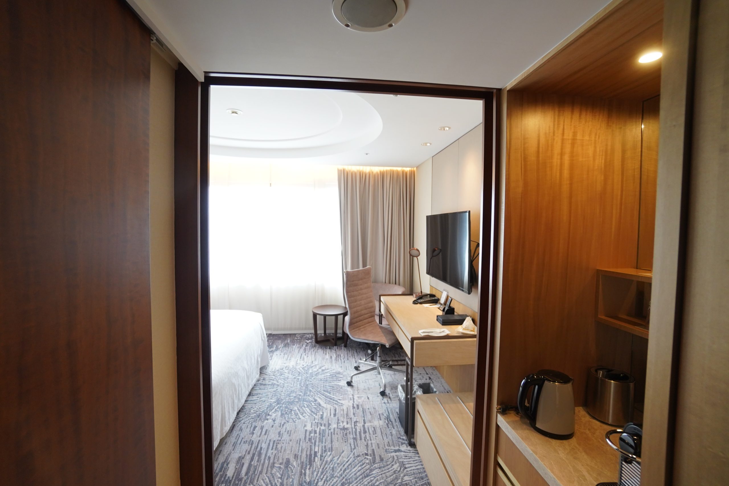 台北喜來登 Sheraton Grand Taipei 古早的來來飯店 政經核心距離北車最近的萬豪飯店：飯店房間