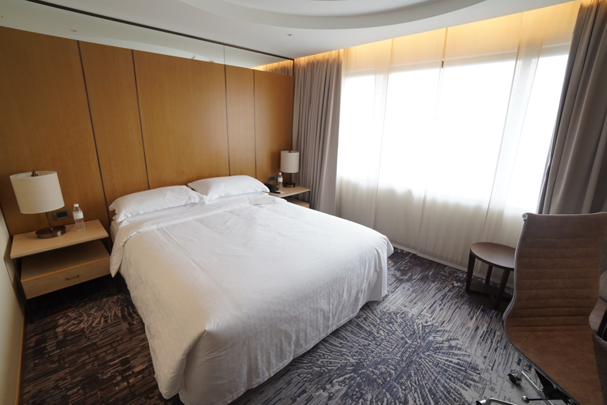 台北喜來登 Sheraton Grand Taipei 古早的來來飯店 政經核心距離北車最近的萬豪飯店：飯店房間