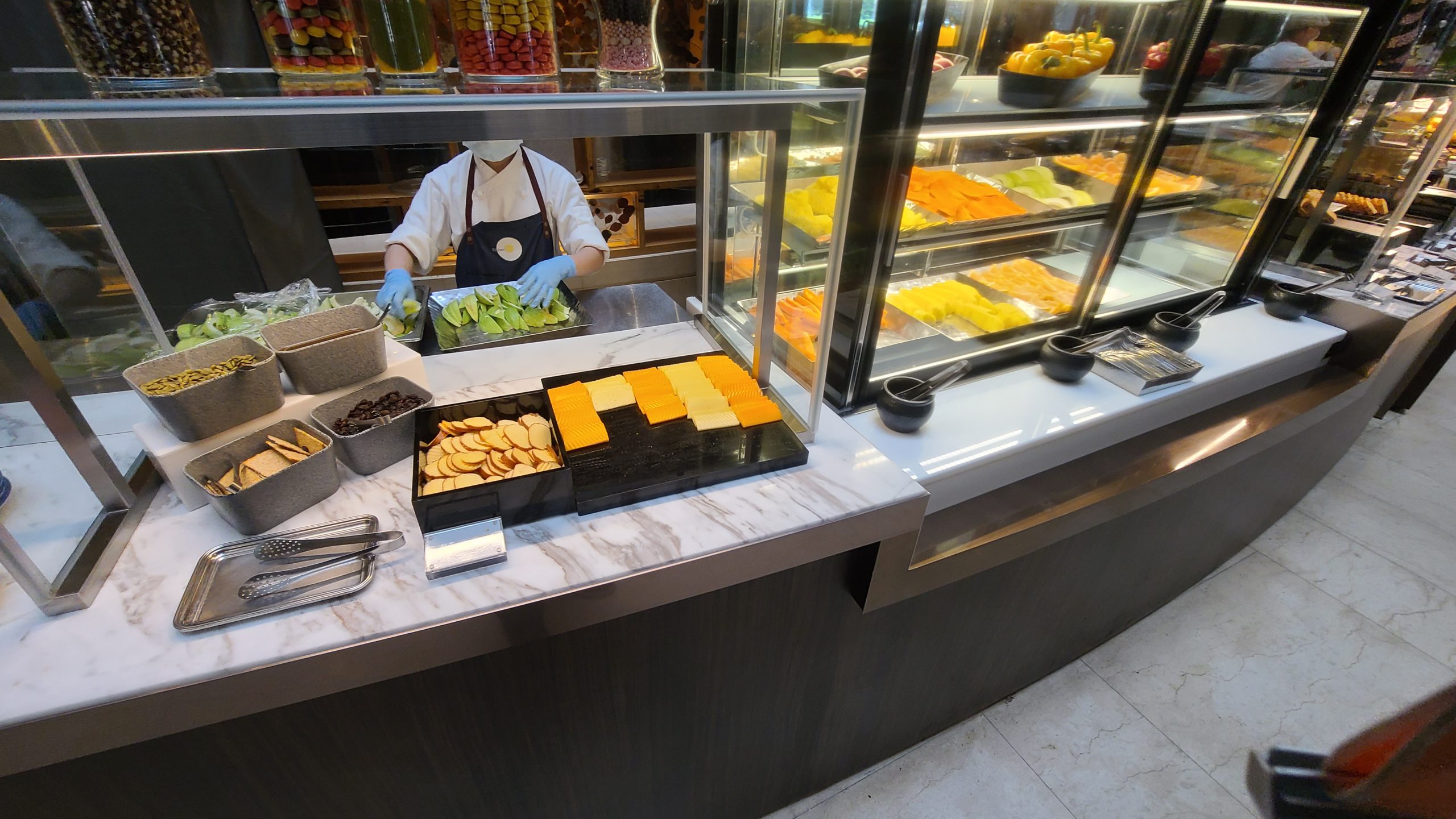 台北喜來登 Sheraton Grand Taipei 古早的來來飯店 政經核心距離北車最近的萬豪飯店：早餐