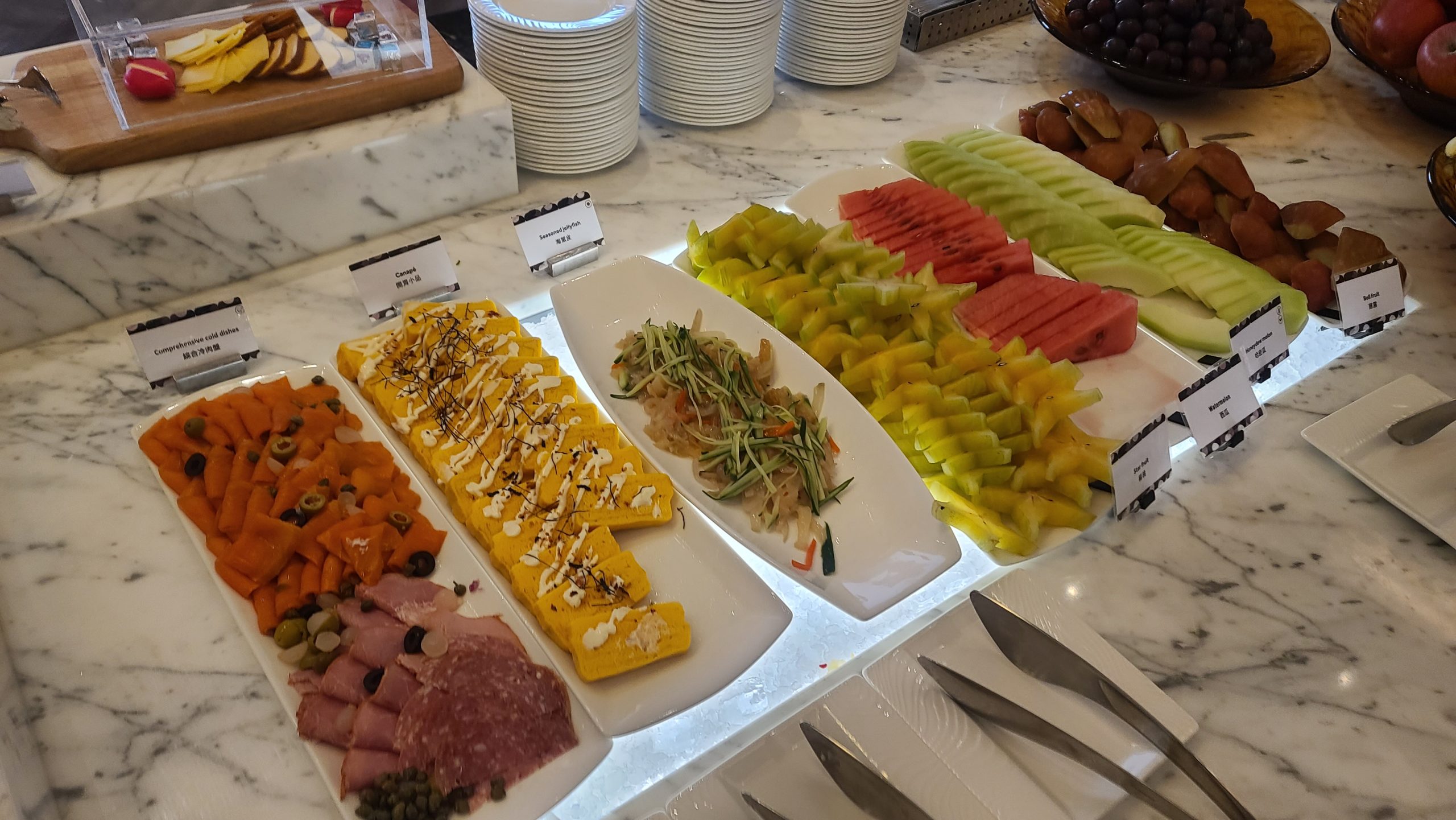 高雄萬豪酒店 Marriott Kaohsiung -餐飲篇：三十三樓貴賓廳早餐