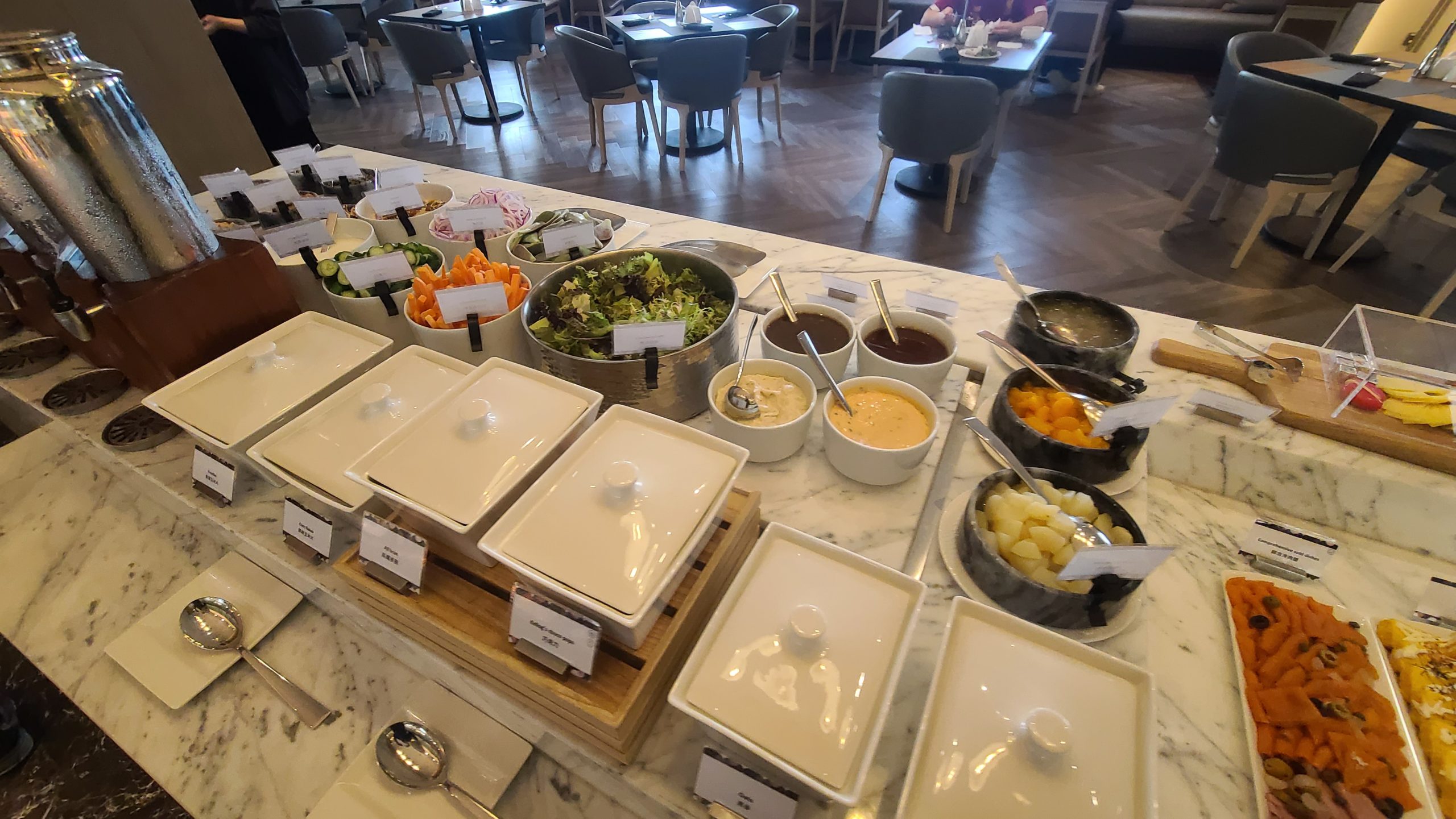 高雄萬豪酒店 Marriott Kaohsiung -餐飲篇：三十三樓貴賓廳早餐
