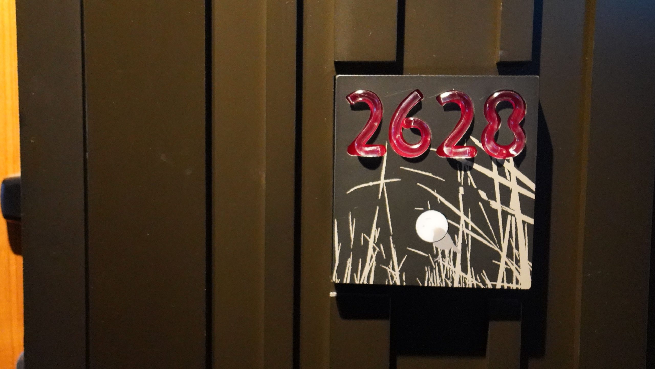 本次入住的房間是2628，小小升等是連通房，旁邊則是客房