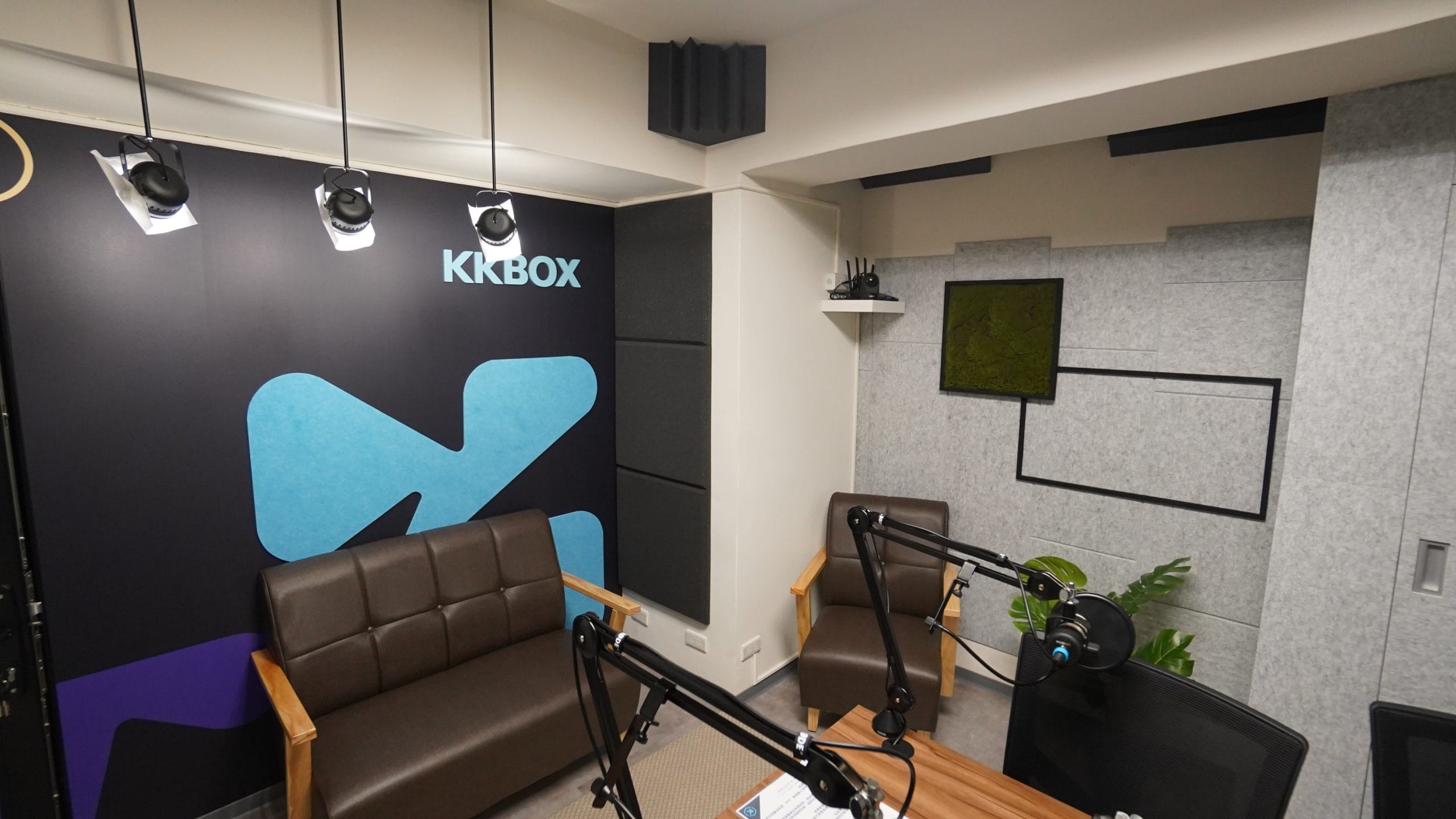 KKBOX STUDIO 寵壞PODCASTER的錄音室：錄音室