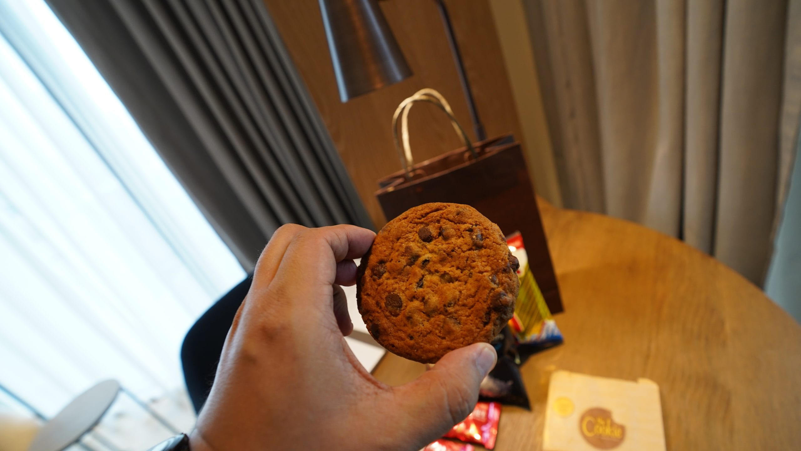 DOUBLE TREE 提供的溫熱餅乾