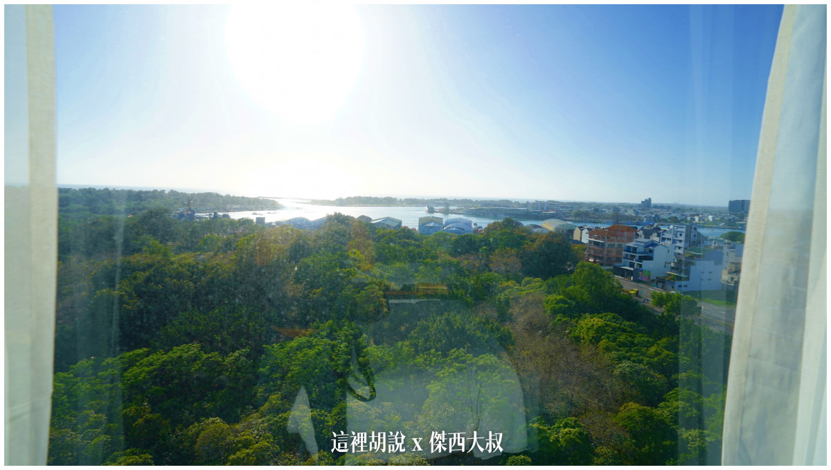 台南安平 ALOFT 唯一台南萬豪集團飯店 面海房夕陽無敵：白天的海景