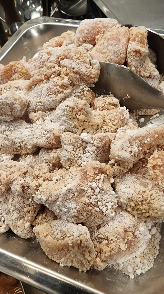 鹽酥雞自己炸最安心  豆油伯醬料食譜 橄欖油豆乳鹽酥雞：醃料