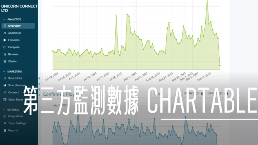 [PODCAST]透過第三方平台來監測PODCAST數據 CHARTABLE - 這裡胡說 JL TALKS