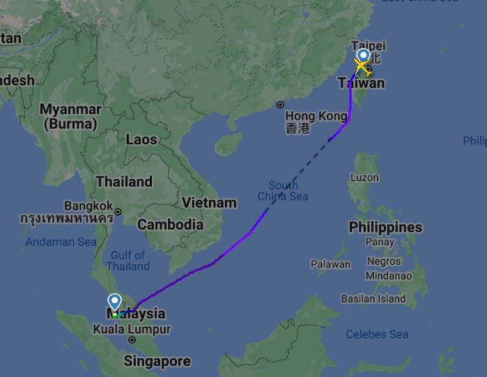 星宇航空 TPE-PEN 商務艙A321 NEO飛行記錄：其他飛行資料