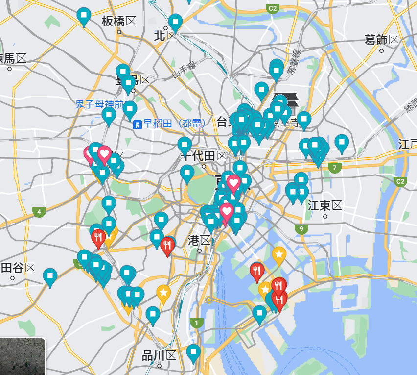 傑西大叔的私房秘密地圖們：日本地圖