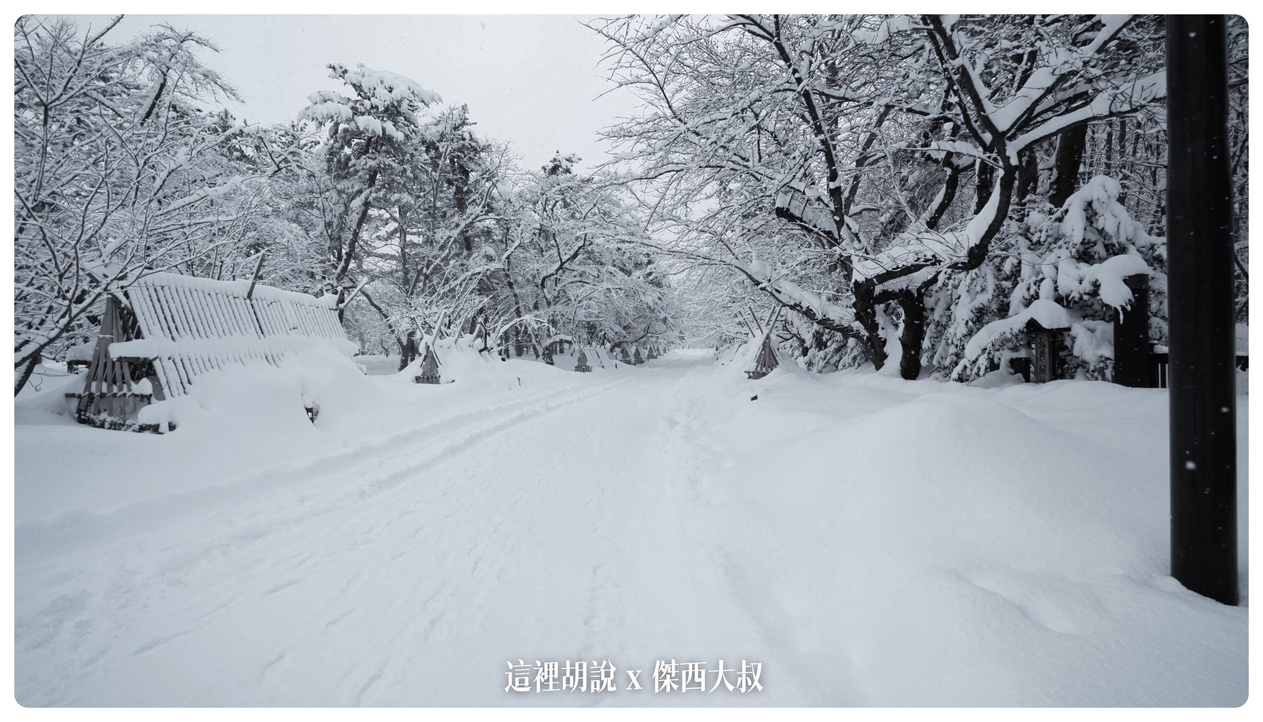 弘前：弘前城散策 午餐法餐 大正浪漫下午茶 在雪地裡散步(滑倒)：弘前城 散步