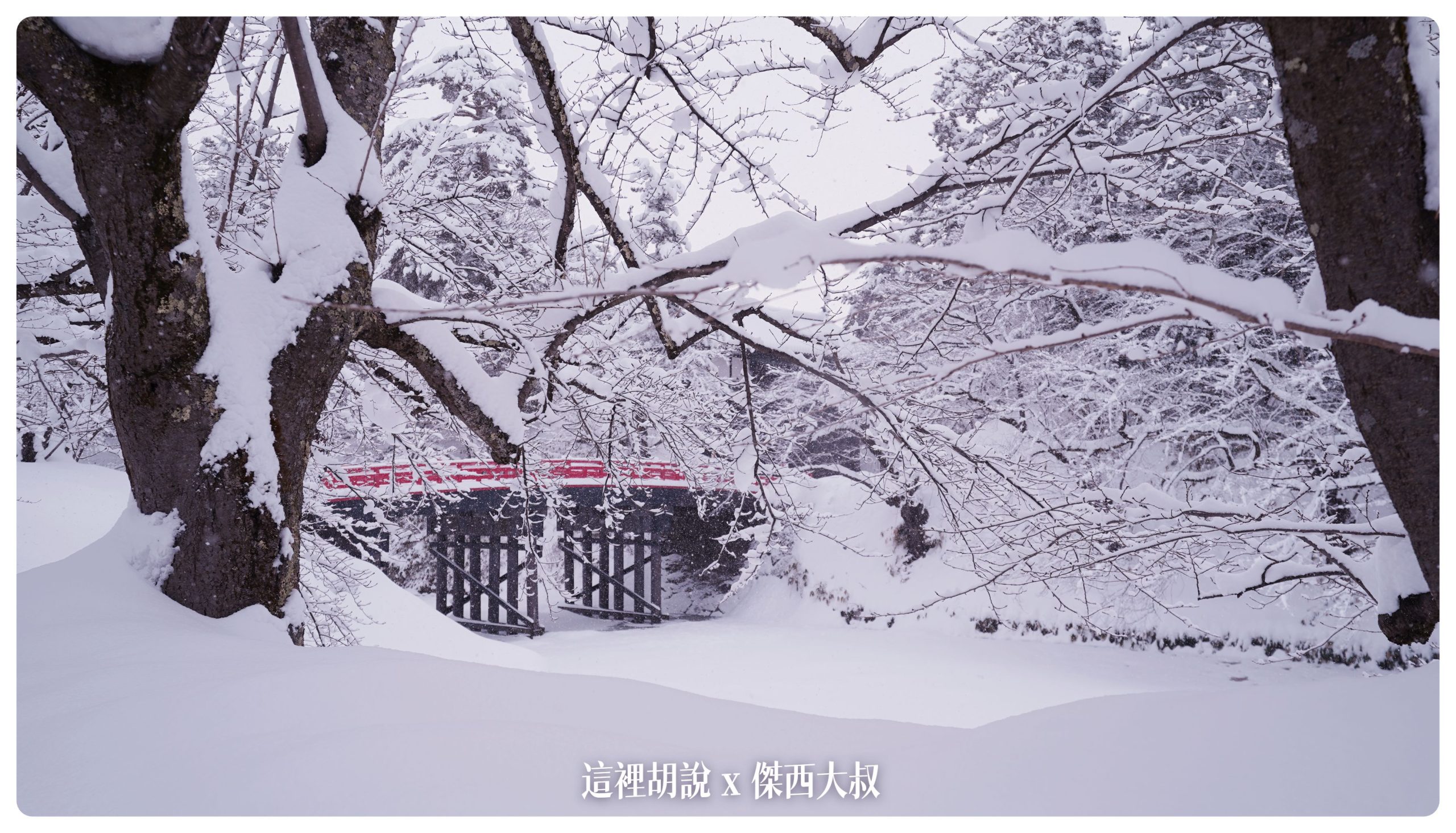 弘前：弘前城散策 午餐法餐 大正浪漫下午茶 在雪地裡散步(滑倒)：弘前城 散步