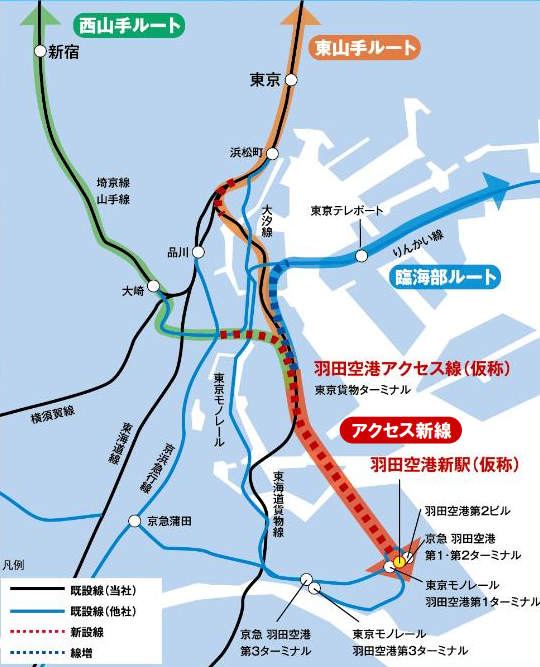 工程完程之後就可以延伸出去大東京區域