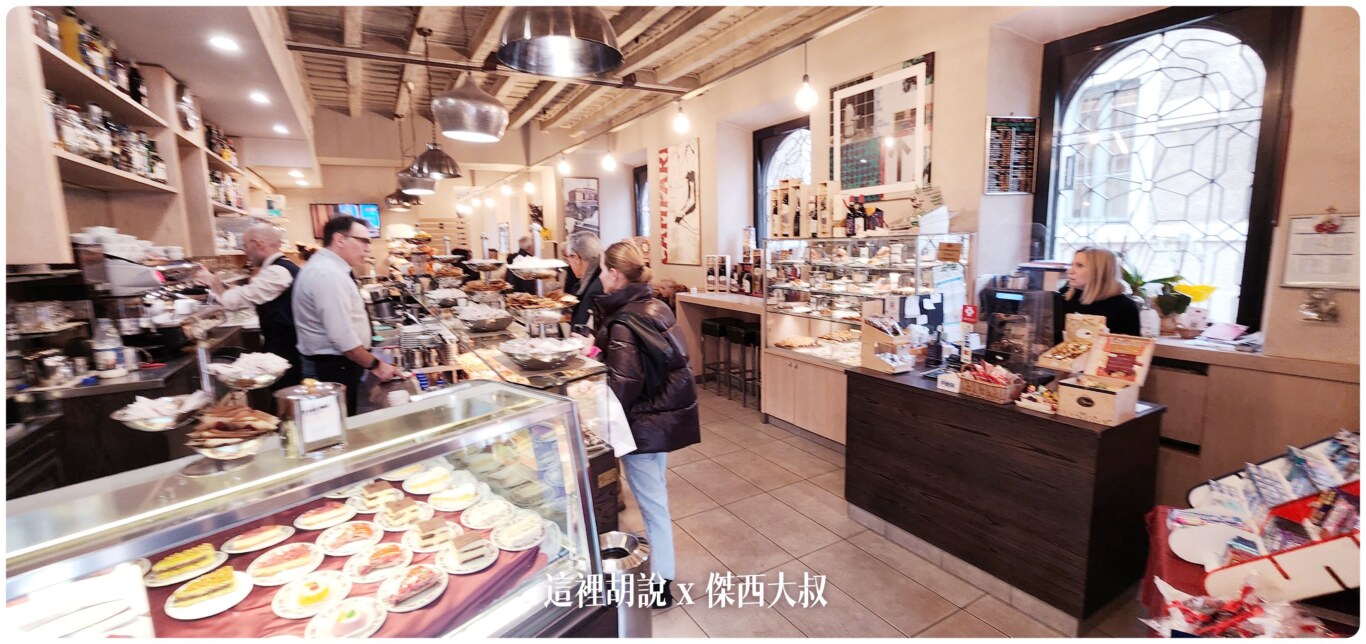 米蘭的吃 「最後的晚餐」 附近找吃的 Café Le Grazie / Autentico / Tommasi Milano：最後的晚餐對面 Café Le Grazie