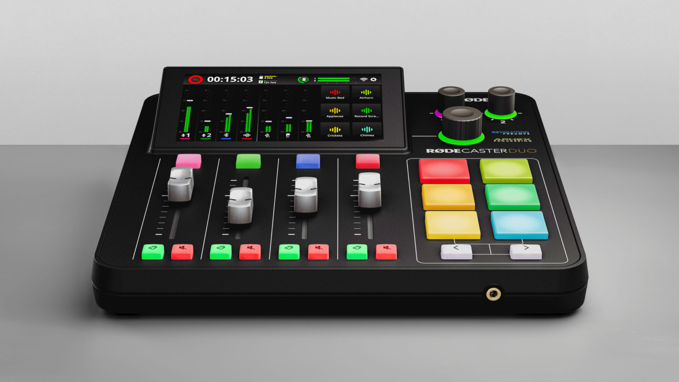 RODE 2023年4月新產品上市發表摘要 RCP II有迷你版本 可外接WIRELESS GO II：RODE CASTER DUO