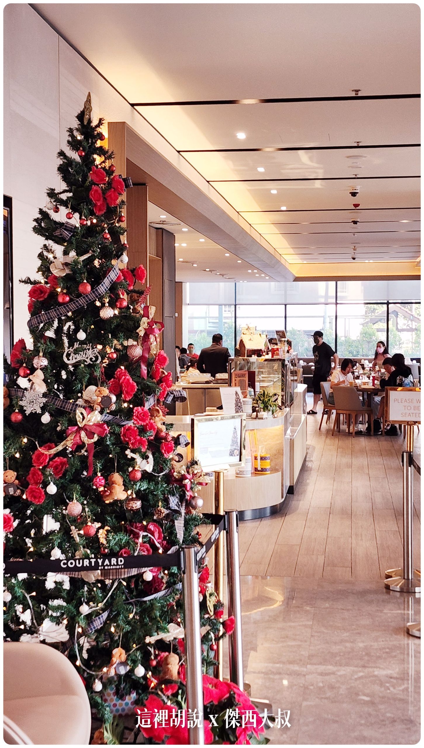 檳城萬怡酒店 高樓層一覽喬治城 Courtyard by Marriott Penang：餐廳早餐