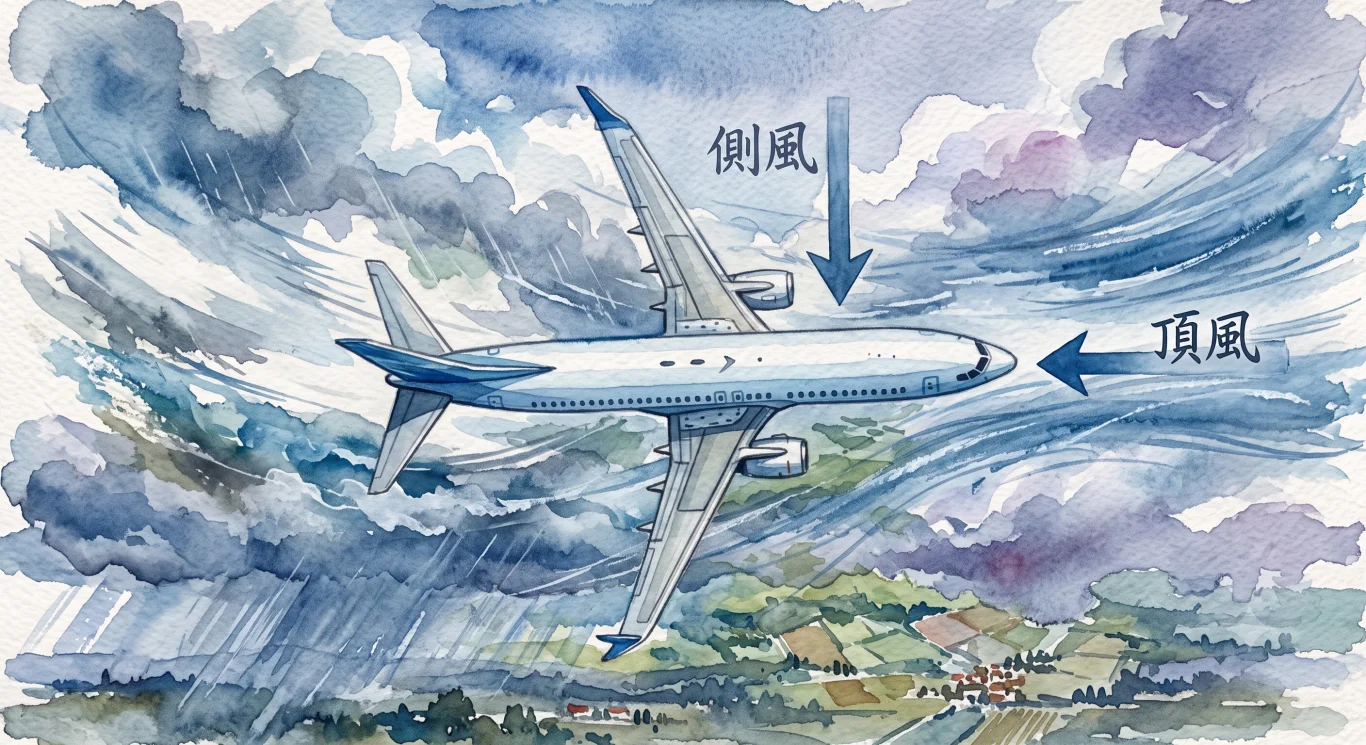颱風要來了怎麼辦？ 我的航班會被取消嗎？被取消了怎麼辦？飛機停飛標準？：影響飛機降落的因素有那些?
