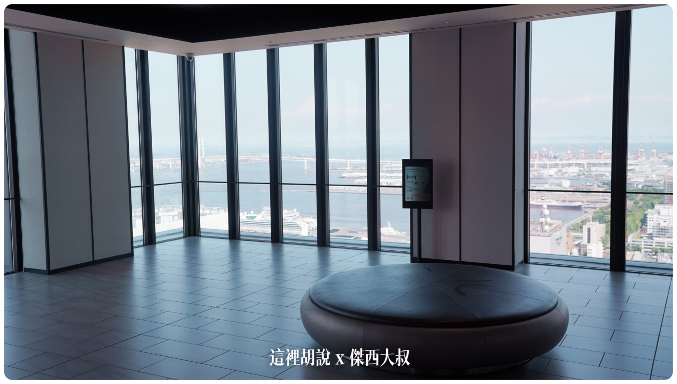 橫濱：OMO5 橫濱馬車道 / 面對橫濱港灣的無敵高樓層景觀公寓型飯店 原奧克伍德飯店公寓 OAKWOOD SUITE YOKOHAMA：飯店的高空景觀 - 日景