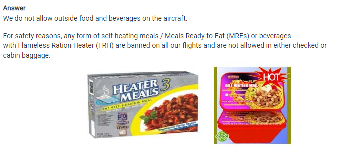 15間航空攜帶外食的規定 我可以帶吃的上廉價飛機嗎？那些低成本航空禁止攜帶食物飲料？：各航空公司完整規定引用