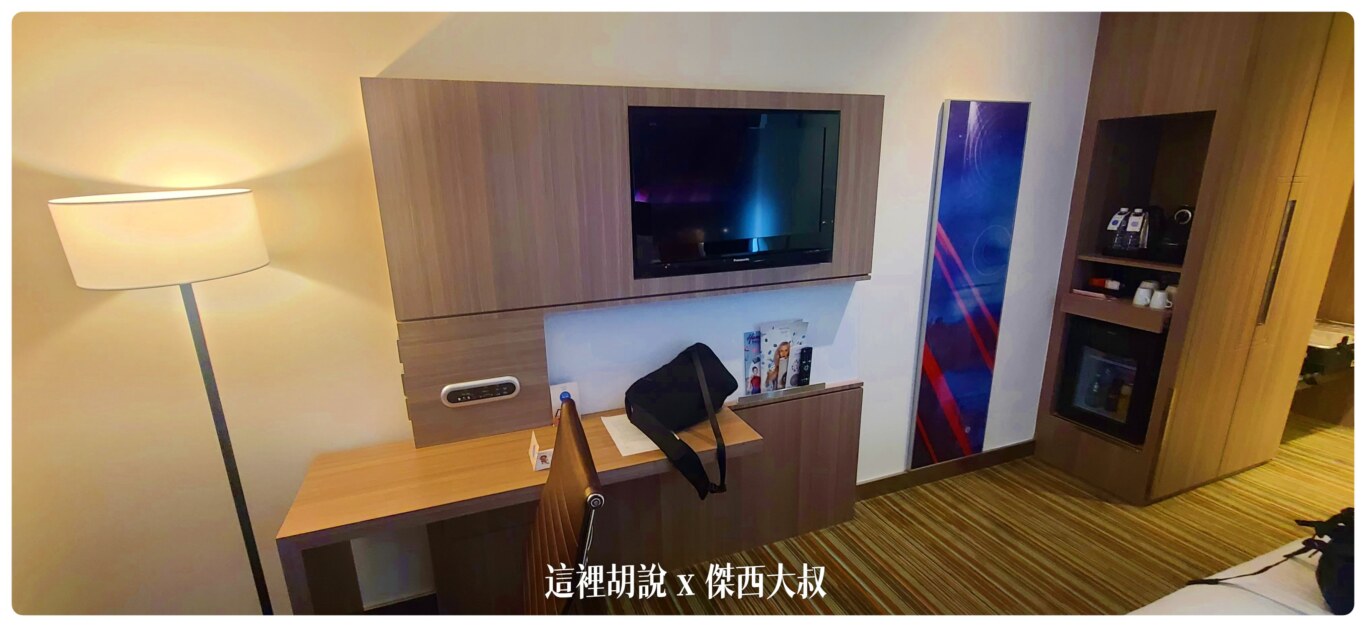 桃園機場住宿選擇 桃園國際機場凱悅酒店：雙人床房間 （2020拍攝）