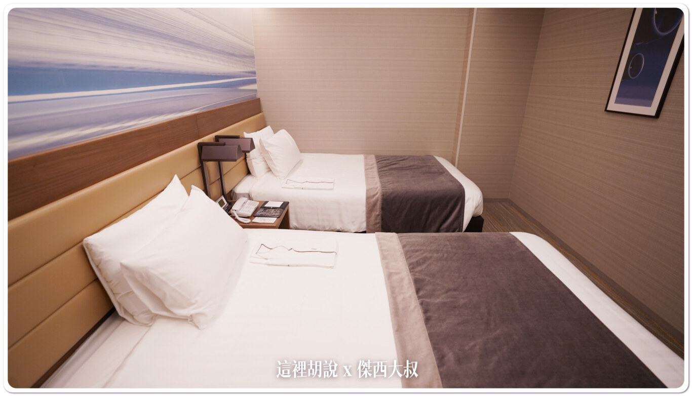 睡在機場系列：羽田機場 T2 羽田東急卓越大飯店 (Haneda Excel Hotel Tokyu)：房間