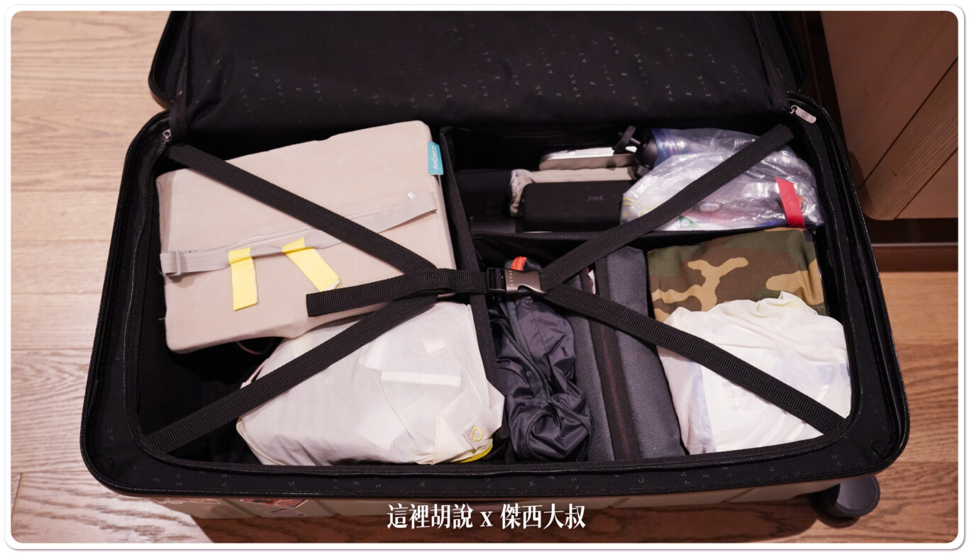 傑西的AZPAC行李箱寫真集/機場報到/車站置物櫃/飯店展開/後車廂：細部功能