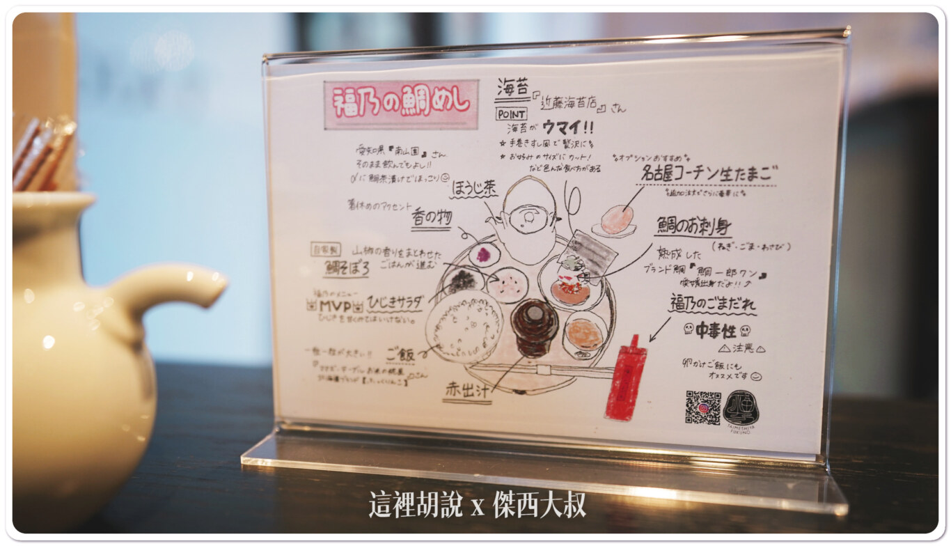 桌上的牌子也說明有那一些菜色 桌上的牌子也說明有那一些菜色