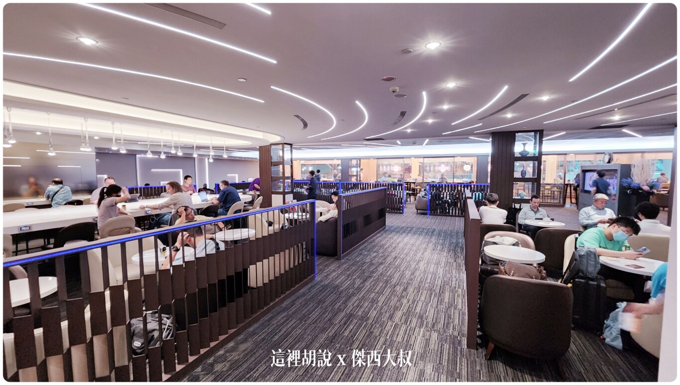 長榮航空貴賓室 桃園機場 The Star 星空聯盟金卡：THE STAR：空間