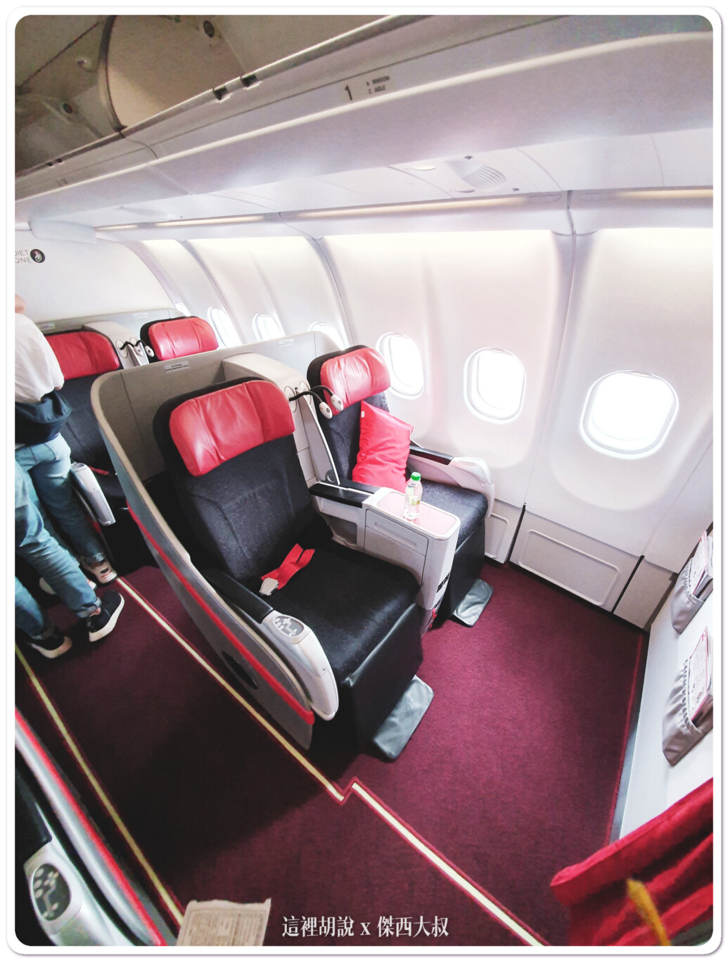 亞洲航空：Air Asia 商務艙 台北大阪 TPE-KIX 2019：傑西飛行筆記