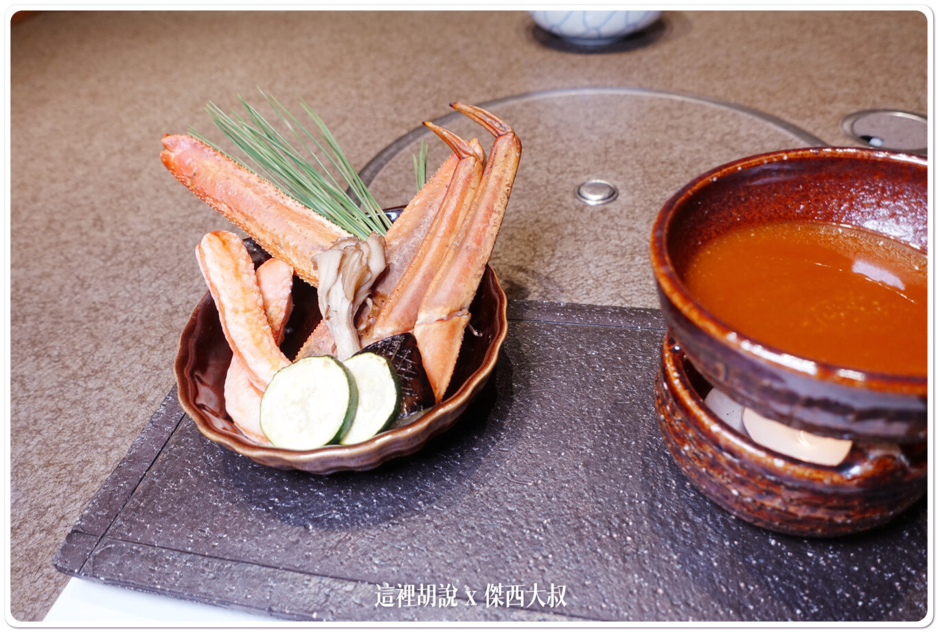 大阪心齋橋 螃蟹料理 蟹道樂 網元別館 かに道楽：餐點菜色