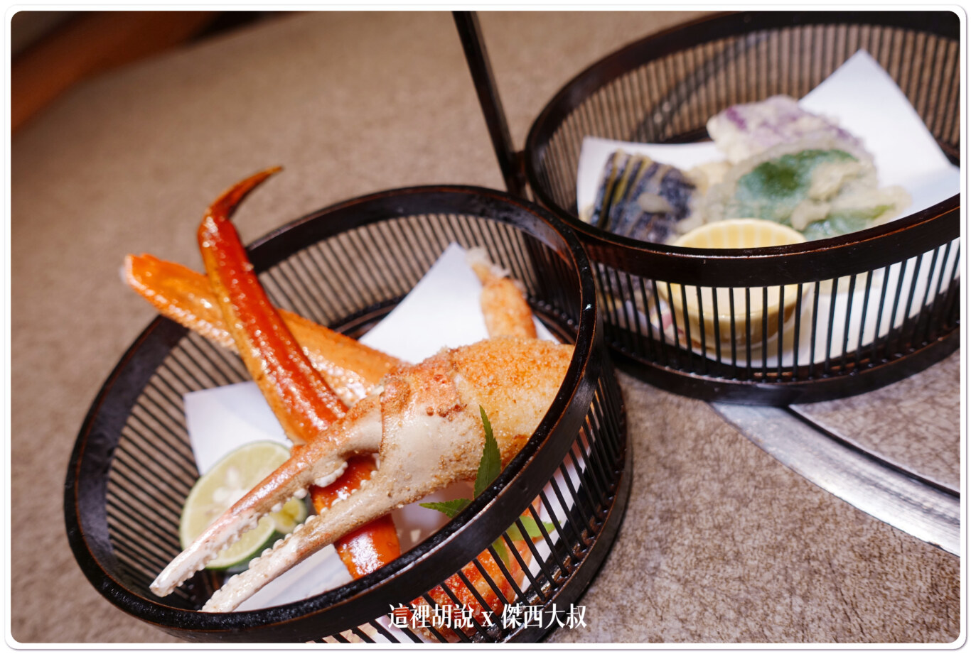 大阪心齋橋 螃蟹料理 蟹道樂 網元別館 かに道楽：餐點菜色