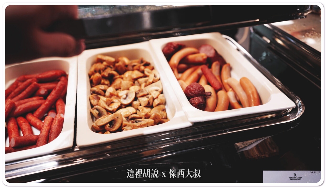 波蘭華沙機場住宿 萬麗酒店 Renaissance Warsaw Airport Hotel：飯店早餐