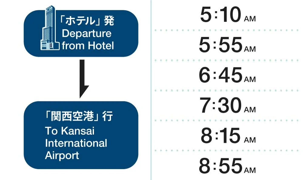 接駁時刻表