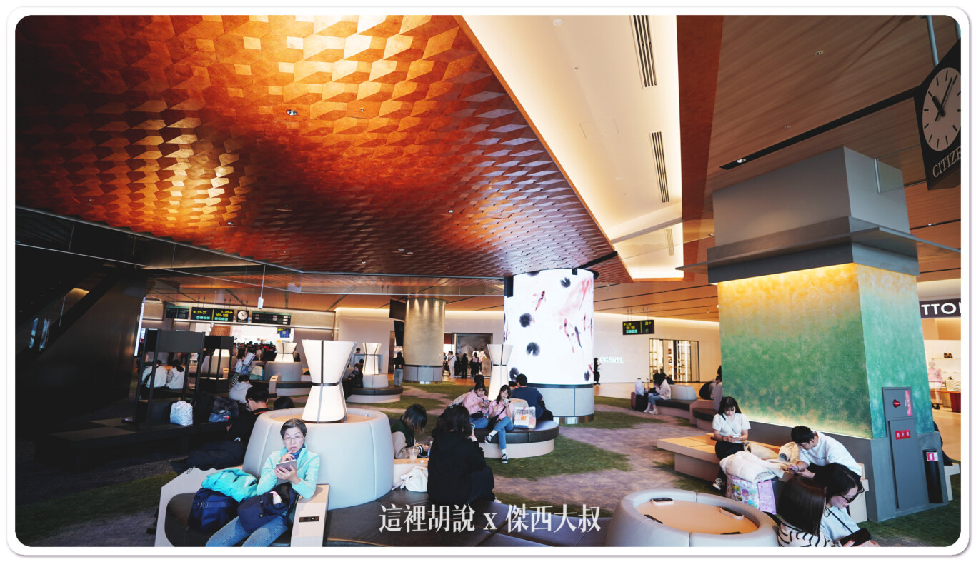 關西機場 2024 第一航廈 全新免稅店餐廳完整名冊：走出來的末端：咖啡店/休息區