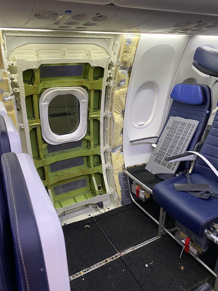 阿拉斯加航空 AS1282 737MAX9新機 逃生出口起飛後脫離事故 [影片]：關於 mid exit door