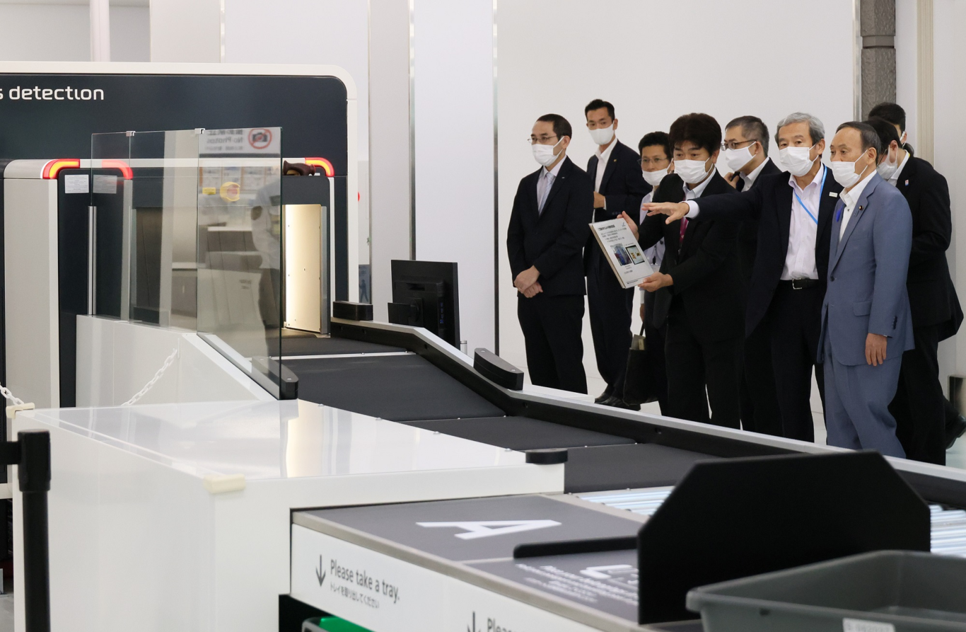 日本首相視察成田機場安檢機器成田空港視察-令和3年7月15日 | 政府広報オンライン (gov-online.go.jp)