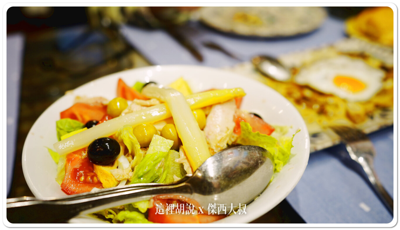 Burgos / El Lagar de Isilla 酒莊開的餐廳 碳火直烤羊肉：用餐餐點