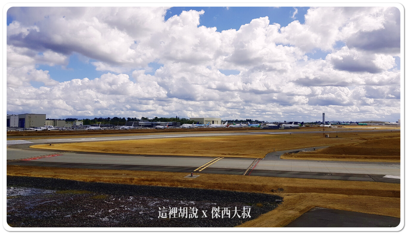 西雅圖 Future of Flight 波音遊客中心以及工廠導覽 可以參觀產線：2018 照片