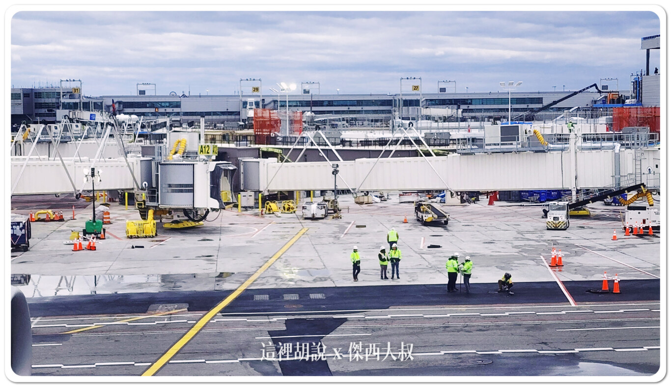 空側作業 美國紐約甘迺迪機場(JFK) 2023-01：ARRIVAL