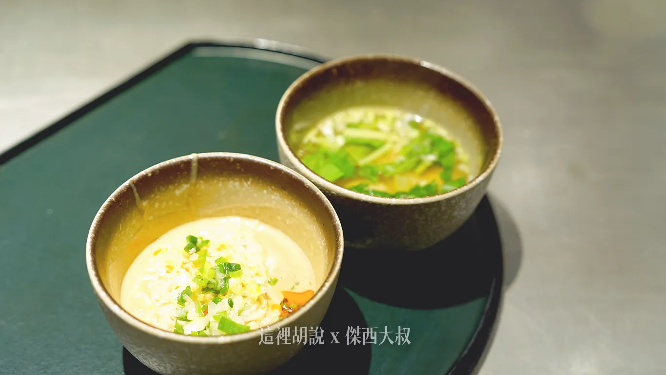 擔擔麵、雲吞湯（不要麵）